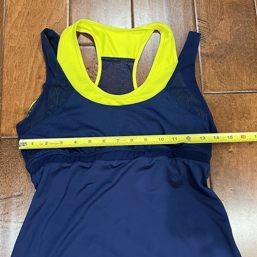 LUCKY IN LOVE MESH SIDES TENNIS GOLF
SPORTS TANK TOP SMALL - Picture 7 of 8